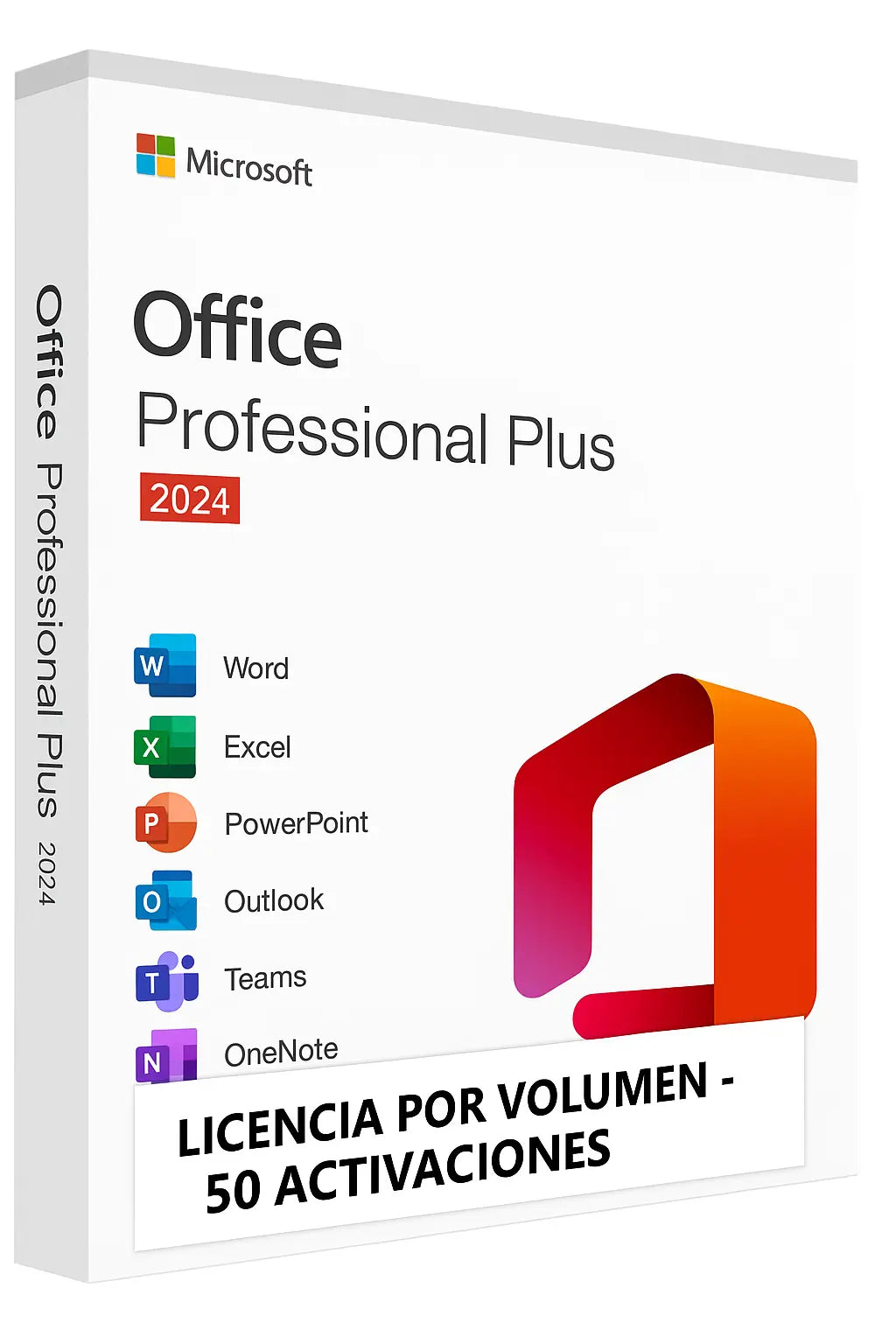 Microsoft Office 2024 Professional Plus LTSC – Licenza Volume per 50 Attivazioni MSLicenze