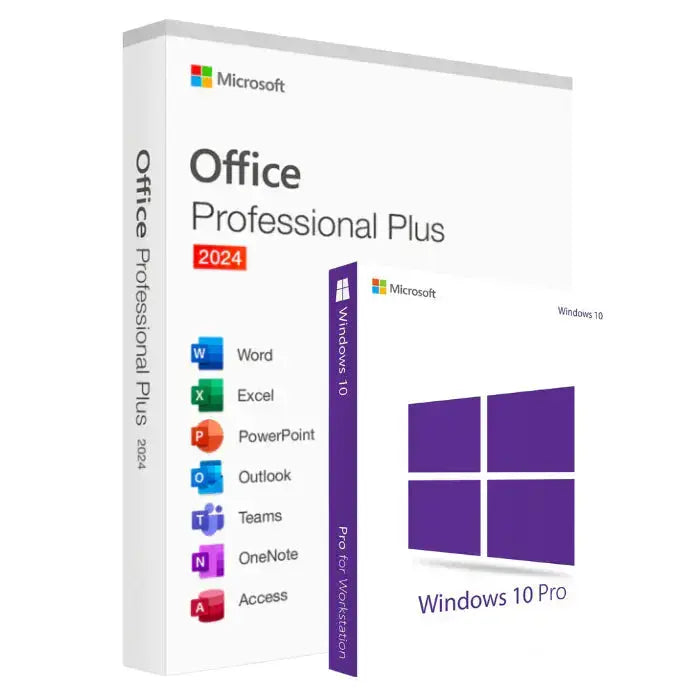 Windows 10 Pro + Office 2024 Professional Plus LTSC – Pack Professionale Completo MSLicenze
