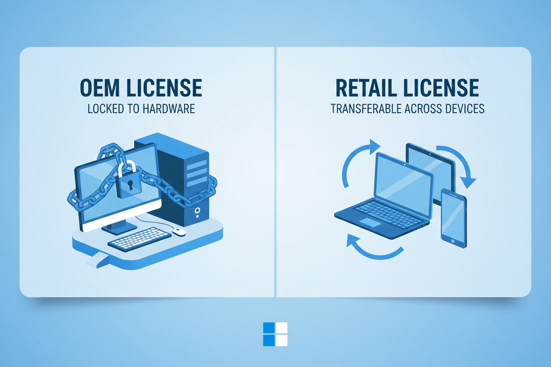 Licenza OEM vs Retail Microsoft: Quale Scegliere