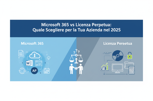 Microsoft 365 vs Licenza Perpetua: Quale Scegliere per la Tua Azienda nel 2025
