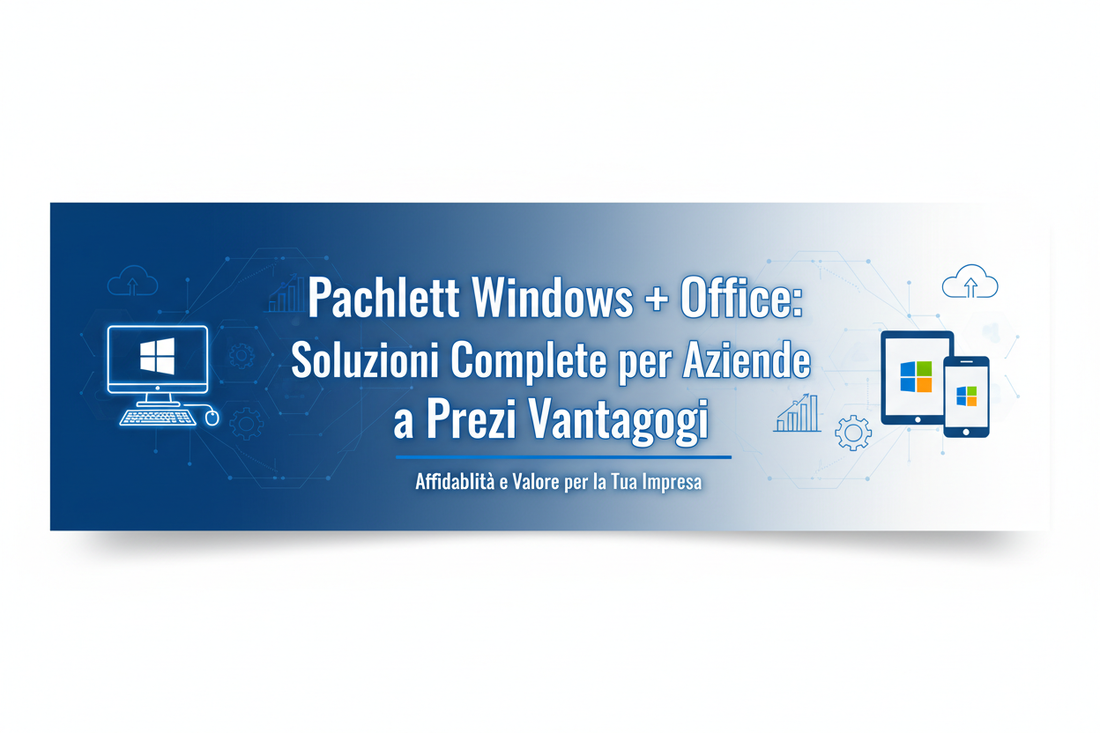 Pacchetti Windows + Office: Soluzioni Complete per Aziende a Prezzi Vantaggiosi